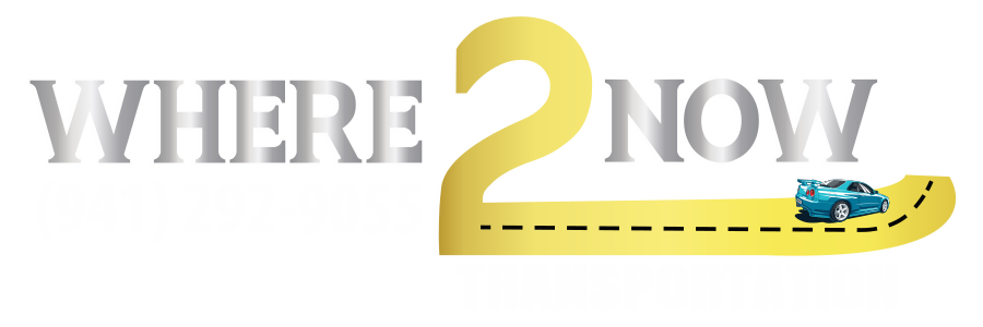Where 2 Now limo service logo