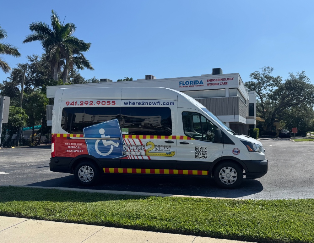 Medical transport van, Where 2 Now, 